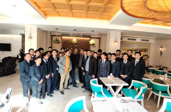 group visit of HM student at Arushi Hotel