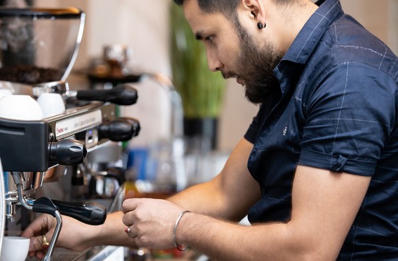 Making Coffee Marpha Bar