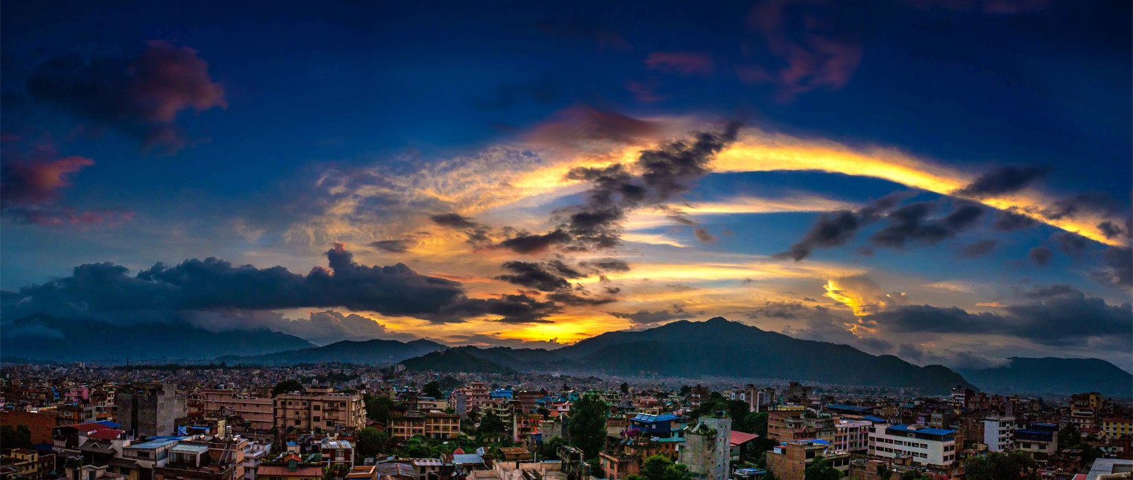 Beautiful Skyline seen from Marpha Bar